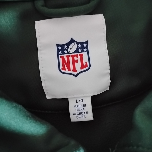 Green Bay Packers Pullover Jacket Size L - Picture 3 of 3